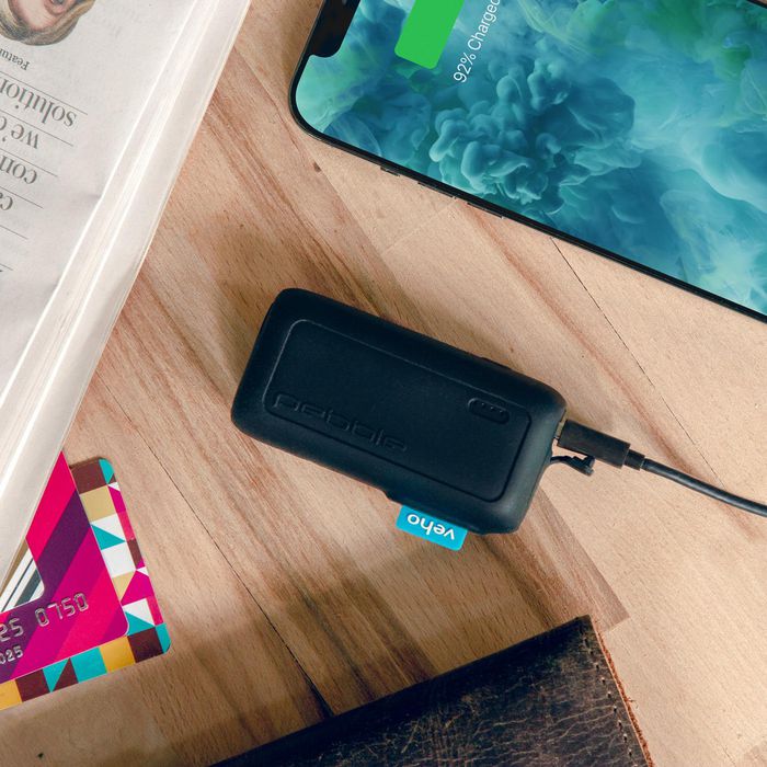 Veho PZ-6 Batterie Externe Portable Robuste 5000mAh avec Charge Rapide USB-C PD 20W - Protection contre les Éclaboussures