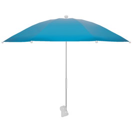 Marbueno 10469 Parapluie de plage et piscine pour chaise, acier et nylon, diamètre 100 cm, lot assorti