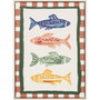 Home ESPRIT Toile Moderne Méditerranéen Doré, 30 x 2,5 x 40 cm (4 Unités)
