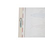 Home ESPRIT Toile Moderne Méditerranéen Doré, 30 x 2,5 x 40 cm (4 Unités)
