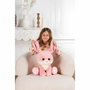 Gipsy Toys Lapin Rose Puppy Eyes Pets 40 cm