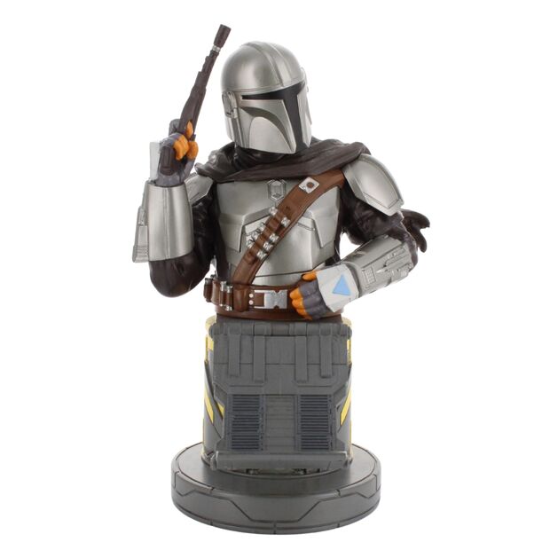 Exquisite Gaming Support de Charge avec Figure The Mandalorian Bounty Hunter Star Wars - 21 cm - Compatible PlayStation 5, Xbox Series, iPhone (Cable non inclus) Exquisite Gaming Support de Charge avec Figure The Mandalorian Bounty Hunter Star Wars - 21 cm - Compatible PlayStation 5, Xbox Series, iPhone (Cable non inclus)
