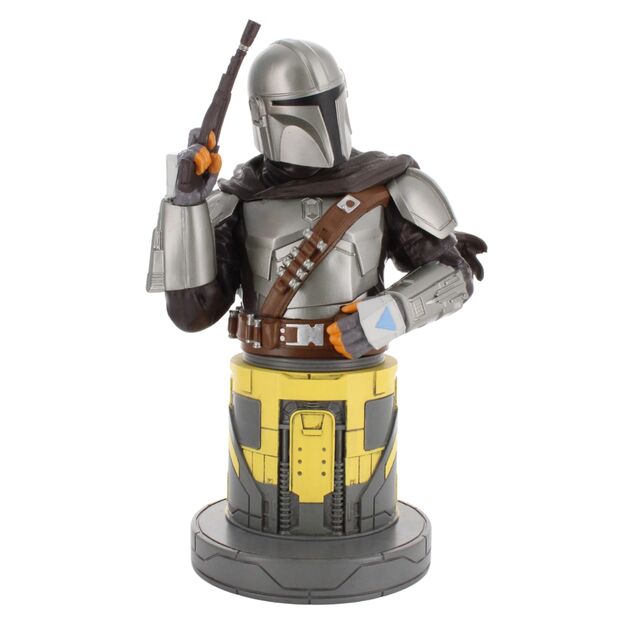 Exquisite Gaming Support de Charge avec Figure The Mandalorian Bounty Hunter Star Wars - 21 cm - Compatible PlayStation 5, Xbox Series, iPhone (Cable non inclus) Exquisite Gaming Support de Charge avec Figure The Mandalorian Bounty Hunter Star Wars - 21 cm - Compatible PlayStation 5, Xbox Series, iPhone (Cable non inclus)