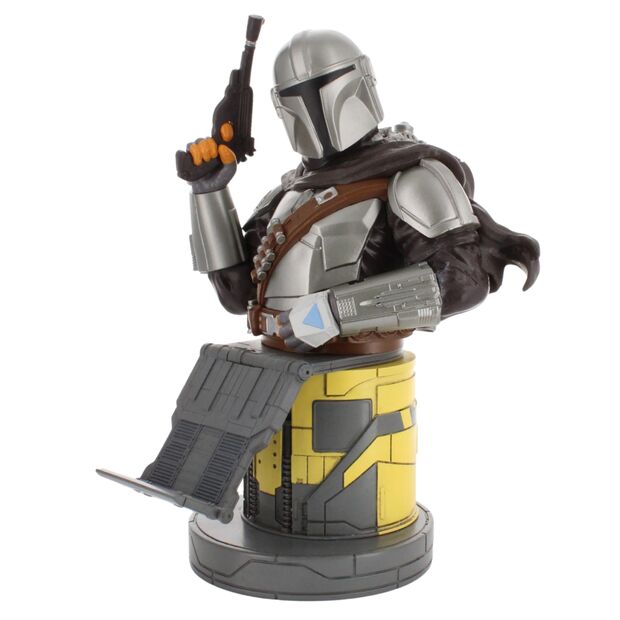 Exquisite Gaming Support de Charge avec Figure The Mandalorian Bounty Hunter Star Wars - 21 cm - Compatible PlayStation 5, Xbox Series, iPhone (Cable non inclus) Exquisite Gaming Support de Charge avec Figure The Mandalorian Bounty Hunter Star Wars - 21 cm - Compatible PlayStation 5, Xbox Series, iPhone (Cable non inclus)