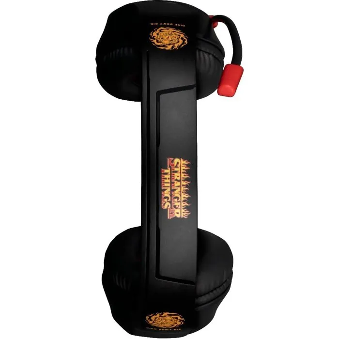 Konix Casque gaming audio-filaire circum-aural avec micro pour PC, PS5, Switch, Xbox - Thème Stranger Things - Câble 1,5 m Konix Casque gaming audio-filaire circum-aural avec micro pour PC, PS5, Switch, Xbox - Thème Stranger Things - Câble 1,5 m