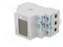 FINDER Contrôleur d'énergie électrique pour rail DIN, OC, 3x230/400V AC