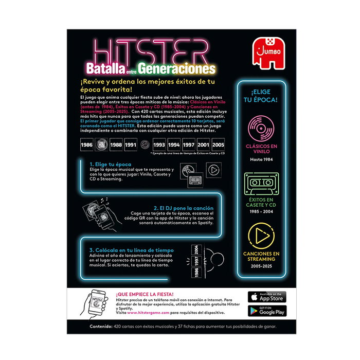 Diset Hitster Batalla de las Generaciones