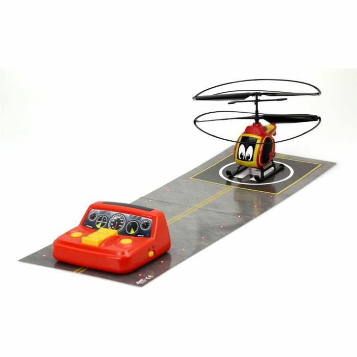 Tooko Hélicoptère télécommandé Pompier Rouge