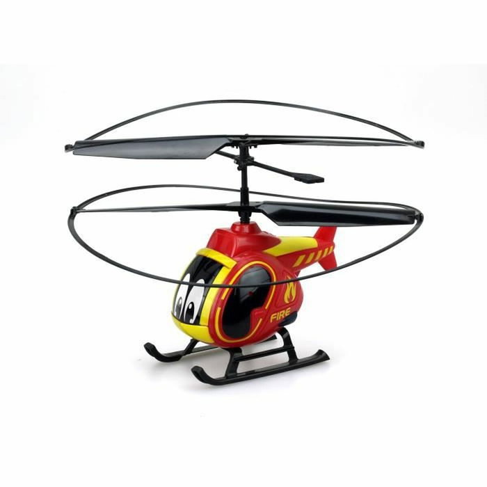 Tooko Hélicoptère télécommandé Pompier Rouge
