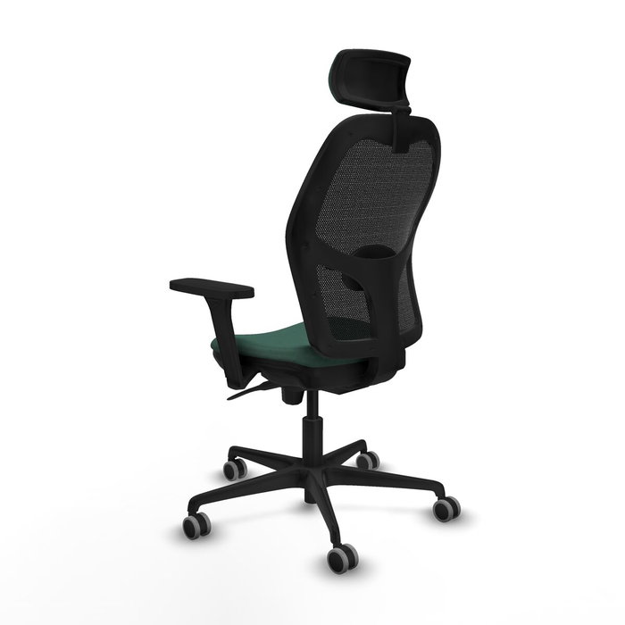 Piqueras y Crespo Chaise de Bureau avec Appui-tête Jorquera 3D036G2 Vert