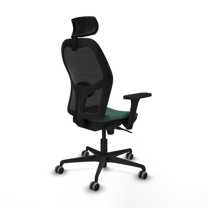 Piqueras y Crespo Chaise de Bureau avec Appui-tête Jorquera 3D036G2 Vert