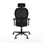 Piqueras y Crespo Chaise de Bureau avec Appui-tête Jorquera 3D036G2 Vert