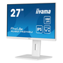 IIYAMA Moniteur LED 27" (68,6 cm) Full HD IPS, 75 Hz, HDMI/DisplayPort/USB-C, Référence XUB2792HSU-W6, Blanc