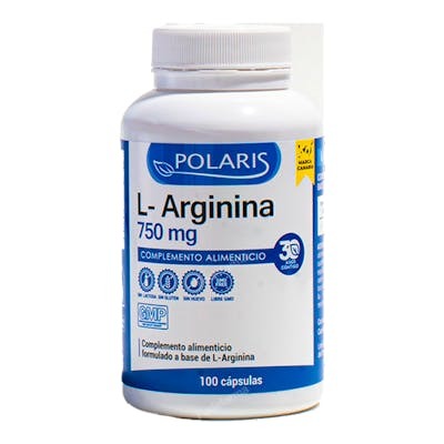 POLARIS Argiplusformula 100 Comprimés L-Arginine 750 mg Complément Alimentaire Sans Gluten POLARIS Argiplusformula 100 Comprimés L-Arginine 750 mg Complément Alimentaire Sans Gluten