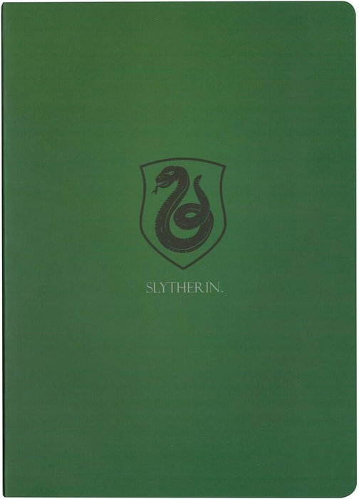 Sd toys Cahier à couverture souple Slytherin Harry Potter vert, 120 pages