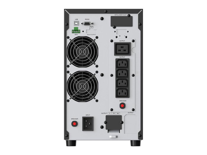 Conceptronic Zeus52E3K SAI 3000 VA 2700 W Onduleur en ligne double conversion Noir Conceptronic Zeus52E3K SAI 3000 VA 2700 W Onduleur en ligne double conversion Noir