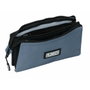 Munich Trousse Fourre-Tout Triple Basic Gris 22 x 12 x 3 cm