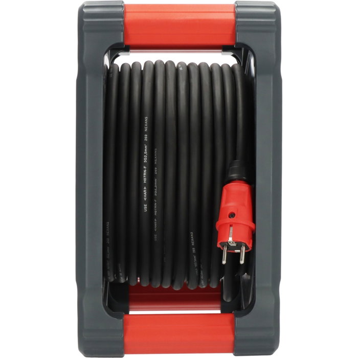 Brennenstuhl Prof. Cable Drum Cube K - Dévidoir de câble 33m, 5 prises IP44 Brennenstuhl Prof. Cable Drum Cube K - Dévidoir de câble 33m, 5 prises IP44