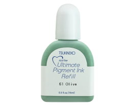 Tsukineko Versacolor Recharge d'encre Oliva Opaca 15ml