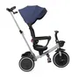Chicco Tricycle Évolutif 4 en 1 pour Enfant de 6 Mois à 4 Ans avec Guidon Réglable, Roues Caoutchouc EVA et Châssis Métallique - Pliable