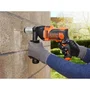 Perceuse à percussion filaire Black + Decker BEH850-QS, 850W, 3100 tr/min, 54400 cps/min, couleur noir, avec 6 mèches