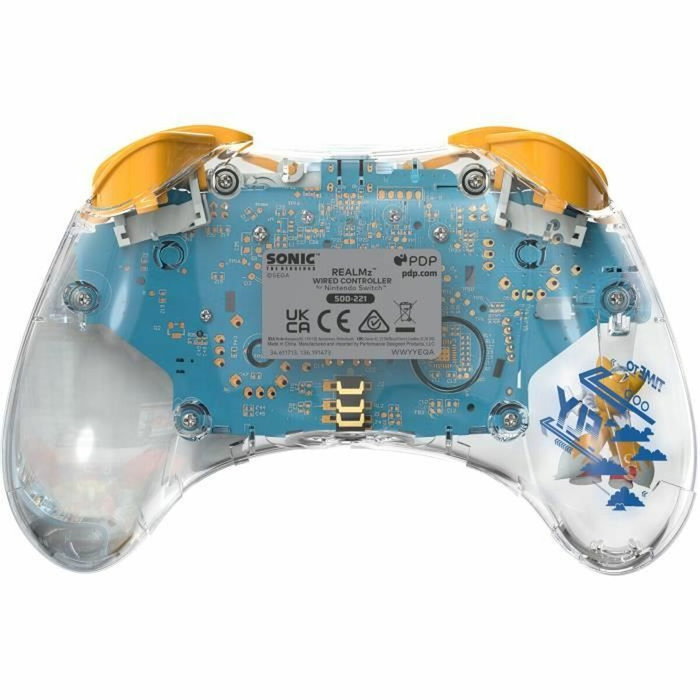 PDP Tails REALMz - Manette filaire pour Nintendo Switch, Bleu