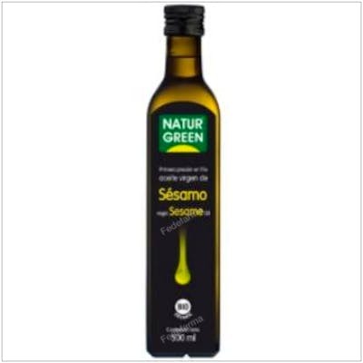 NaturGreen Huile de sésamo biologique 500 ml