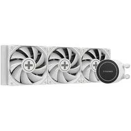 XILENCE - Watercooling LQ360G.ARGB White - Refroidissement tout-en-un à eau pour PC gaming - Ventilateurs ARGB PWM 120 mm x3 - Design métallique et finition blanche