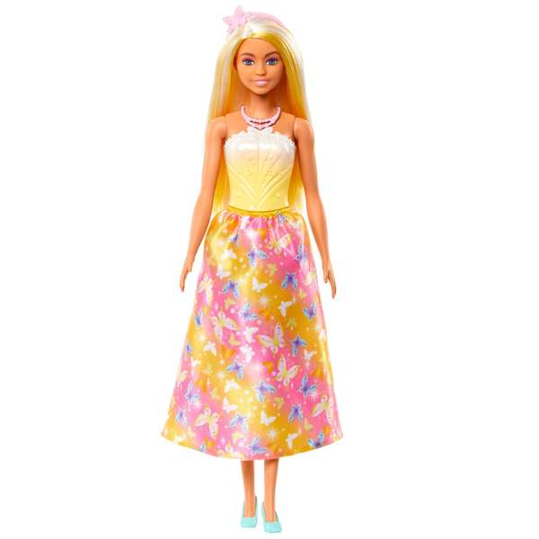 Mattel Barbie - Poupée Princesse Aléatoire avec Robe - Produit en Espagnol et Portugais