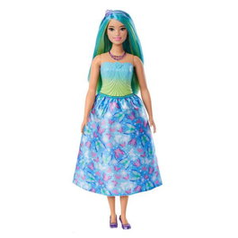 Mattel Barbie - Poupée Princesse Aléatoire avec Robe - Produit en Espagnol et Portugais