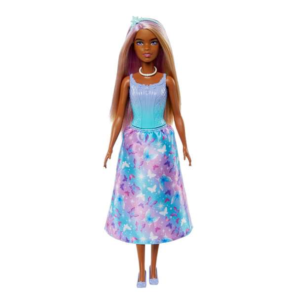 Mattel Barbie - Poupée Princesse Aléatoire avec Robe - Produit en Espagnol et Portugais