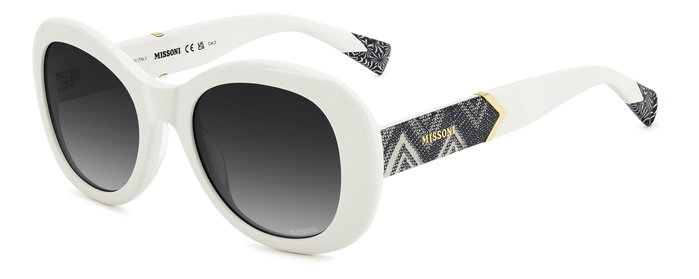 Missoni MIS-0215-G-S-SZJ lunettes de soleil beige et gris Missoni MIS-0215-G-S-SZJ lunettes de soleil beige et gris