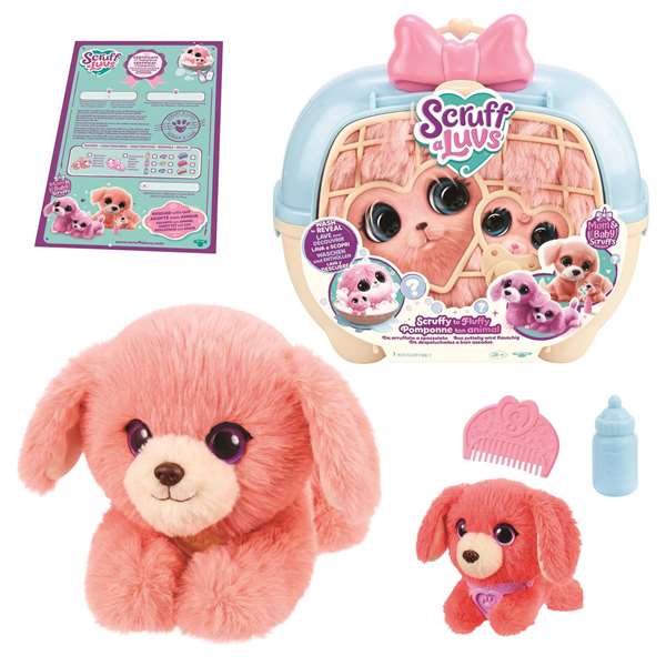 Moose Peluche Maman et Bébé