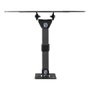 Ewent EW1521 Support Mural TV Full Motion pour écrans jusqu'à 43 pouces, VESA 100x200, inclinaison et rotation, capacité 30 kg