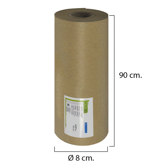 ORYX Papier Kraft Marron 90 cm x 45 m (45/50g) ORYX Papier Kraft Marron 90 cm x 45 m (45/50g)