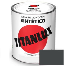 Titan Esmalte Sintético Industrial Gris Medio 750ml 549
