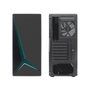 Coolbox GA450 Star Boîtier PC Gaming ATX Noir avec Vitre Trempée et Ventilateur ARGB