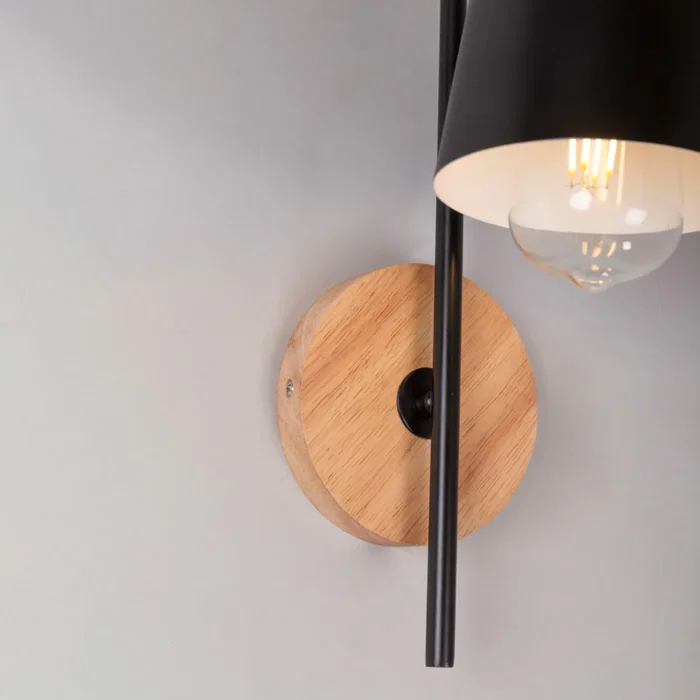 SKD Applique Murale Rétro Design Élégant Taiping avec Douille E27 pour LED Blanc Chaud/Neutre/Froid ou RGB - Modèle W1015
