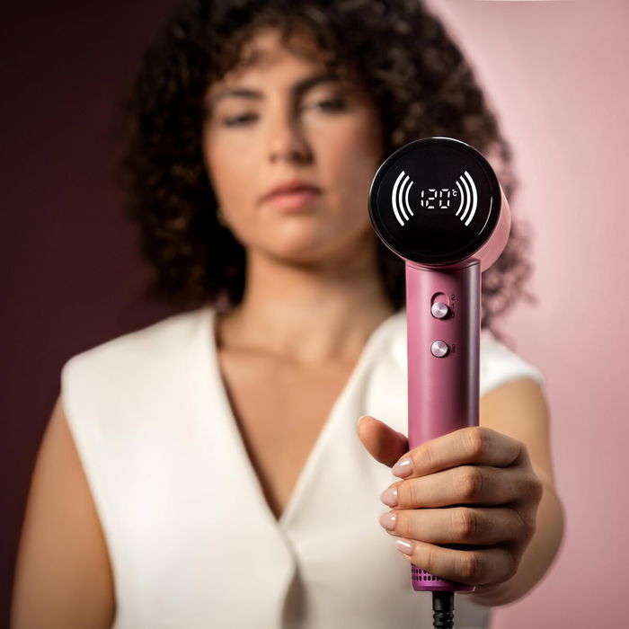 Cecotec Sèche-cheveux DryNova 3en1 1600W Ioniseur Écran Digital 3 Accessoires Menthe