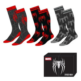 Cerdá Pack de 3 paires de chaussettes Spider-Man 38-45