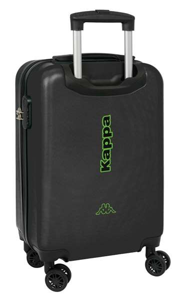 Safta Valise Cabine Kappa 20 Pouces Noir 34.5 x 55 x 20 cm - Trolley pour Voyage