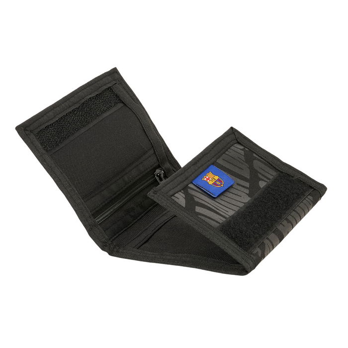 Portefeuille F.C. Barcelona Noir 12,5 x 9,5 x 1 cm