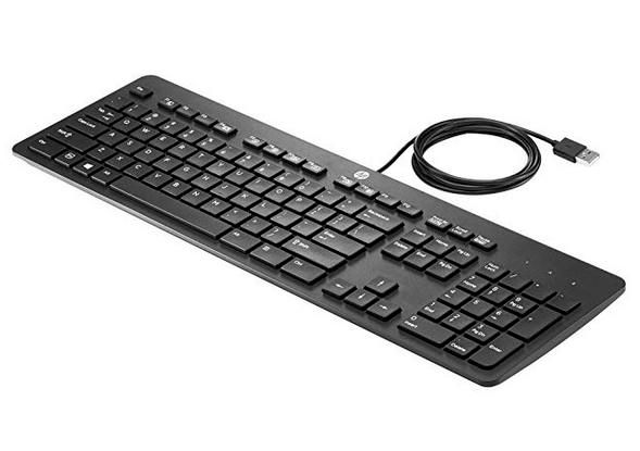 HP USB Business Slim Keyboard, Noir HP USB Business Slim Keyboard, Noir