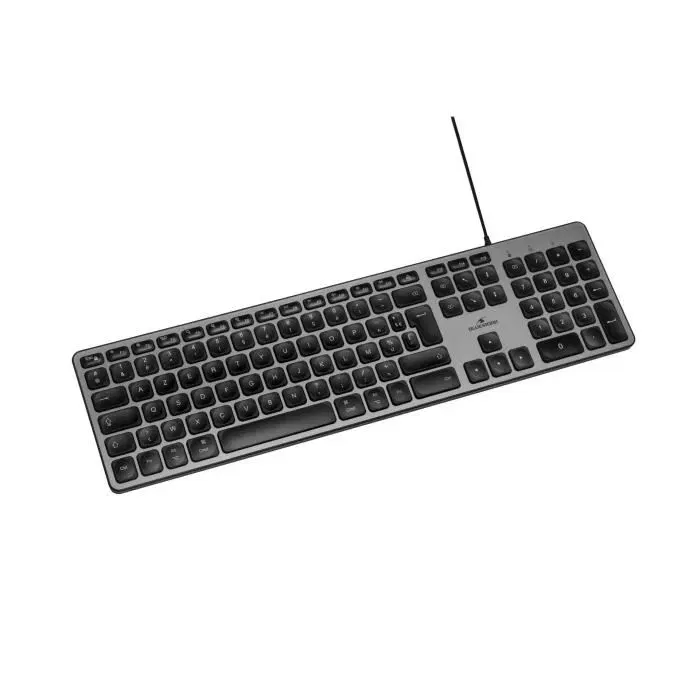 Bluestork KB Mac Clavier Filaire Noir Azerty Compatible Mac