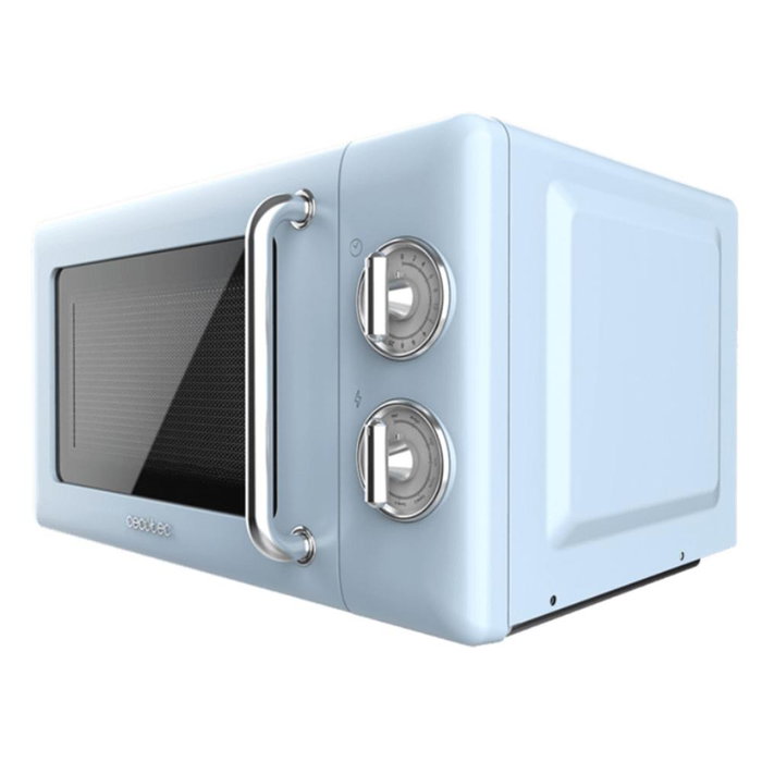 Cecotec ProClean 3110 Retro Blue Micro-ondes avec gril 20L 700W Bleu