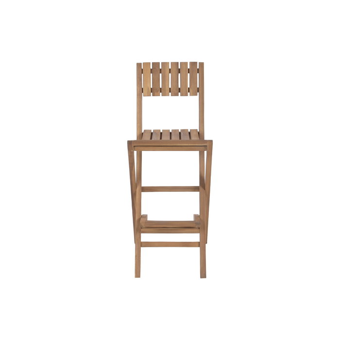 Ensemble Table + 2 Chaises Home ESPRIT Teck 95 X 70 X 108 CM