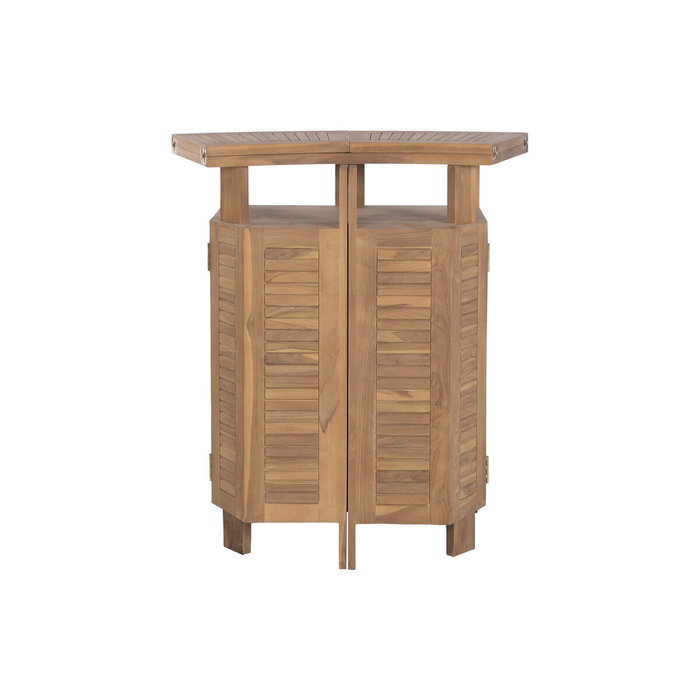 Ensemble Table + 2 Chaises Home ESPRIT Teck 95 X 70 X 108 CM