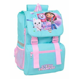 Cartable Gabby's Dollhouse Bleu Rose 18,5 x 41 x 15 cm