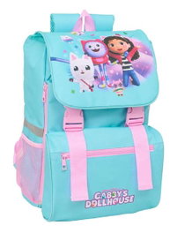 Safta Sac à dos extensible Gabby's Dollhouse pour enfant 3 ans et plus, dimensions 18.5 x 41 x 15 cm