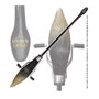 The Noble Collection Réplica Harry Potter Nimbus 2001 Baguette Magique 144 cm Porcelaine Métal Bois